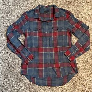 Toad & Co Plaid Button-Up Shirt